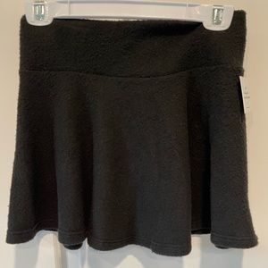 NWT Girls Fuzzy Mini Skirt
